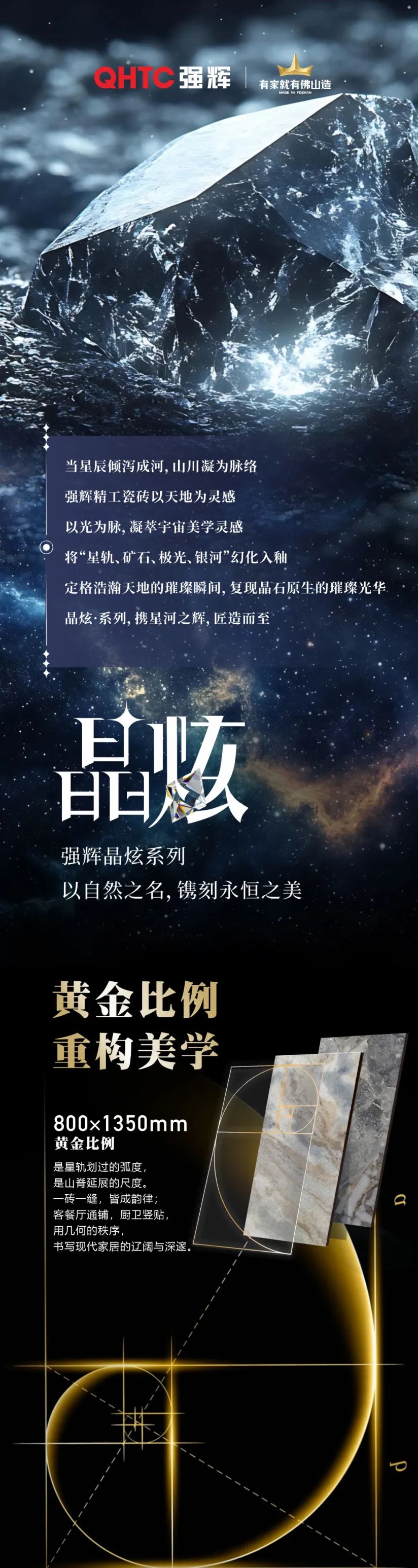 黃金比例，重構美學 | 強輝全新800×1350mm規格新品即將重磅上市！